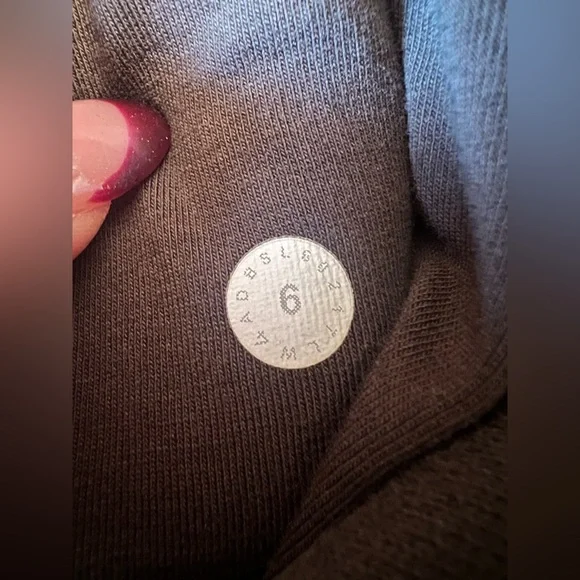 Lululemon Scuba Full Zip Hoodie Women’s Size 6 Dark Green - Picture 4 of 5